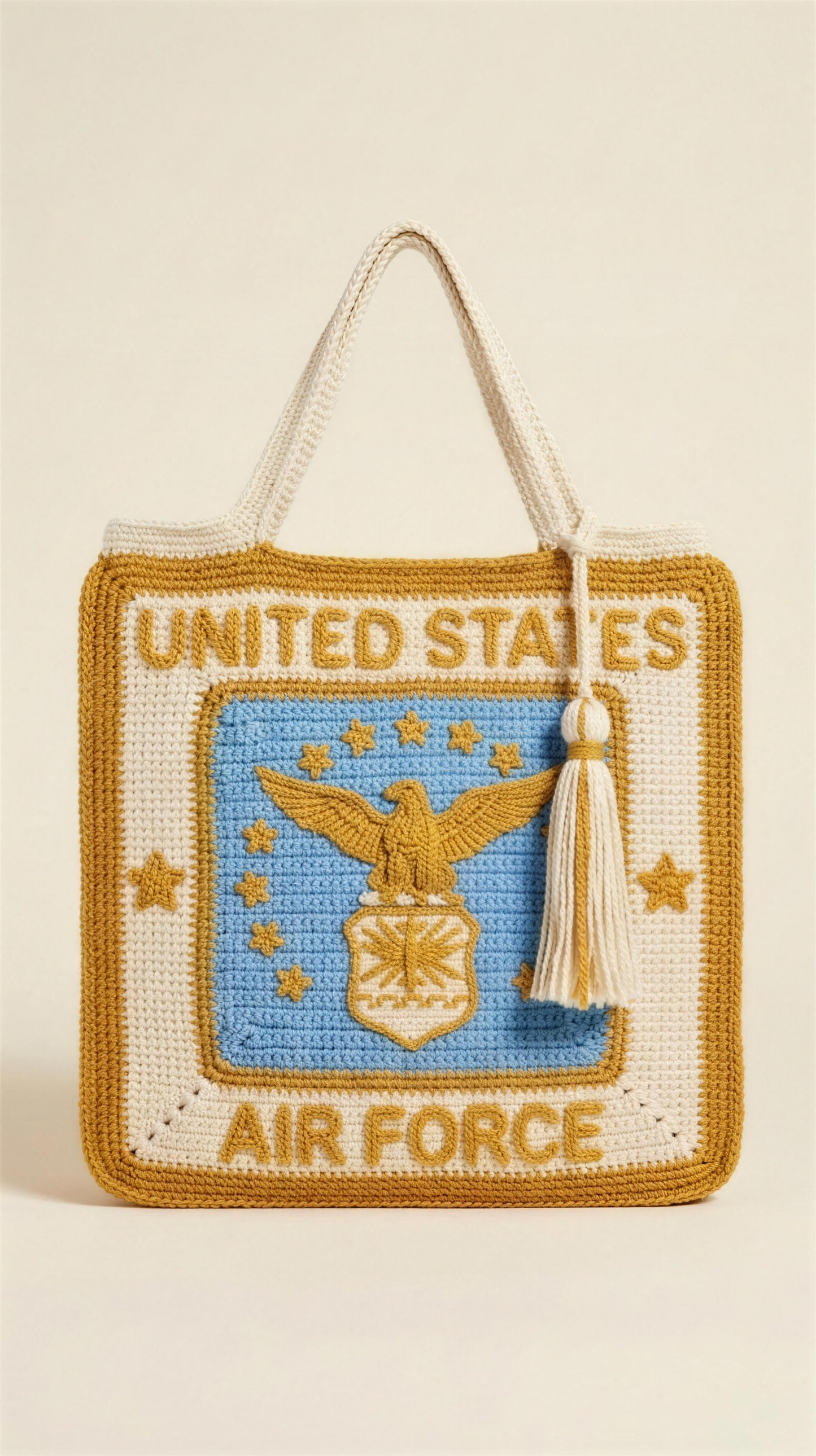 Military Branch Crochet Bags
