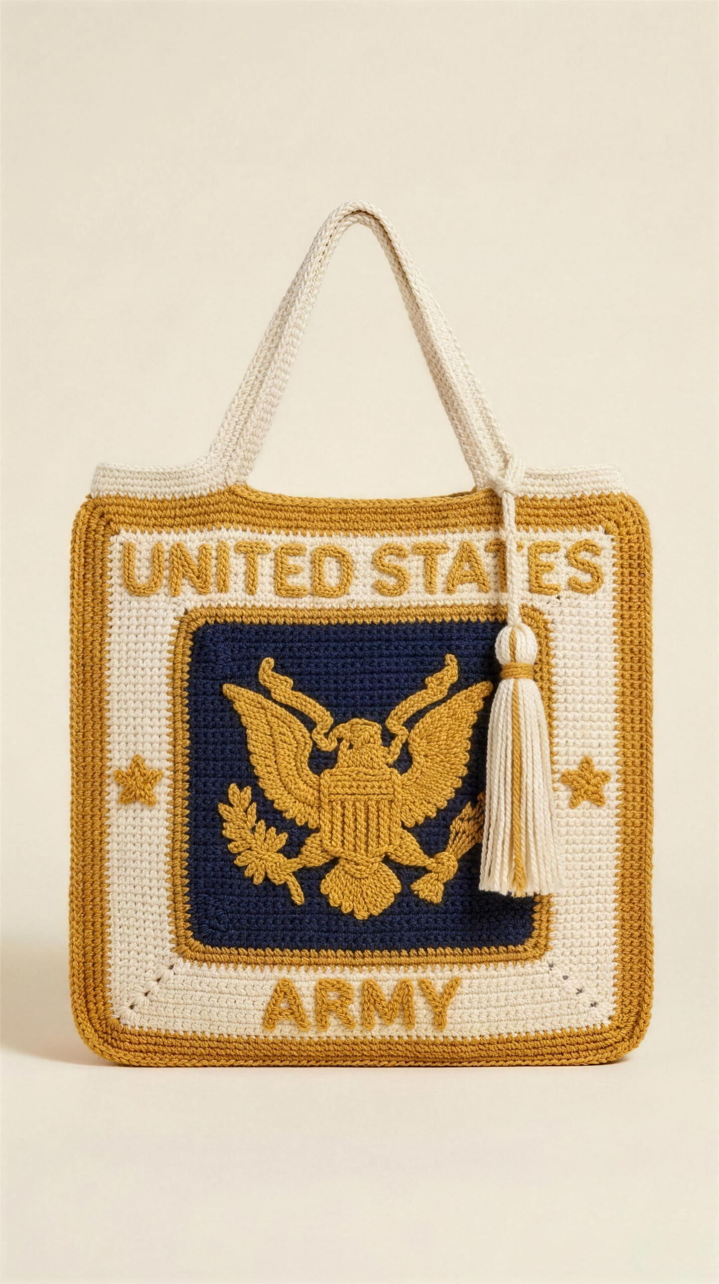 Military Branch Crochet Bags