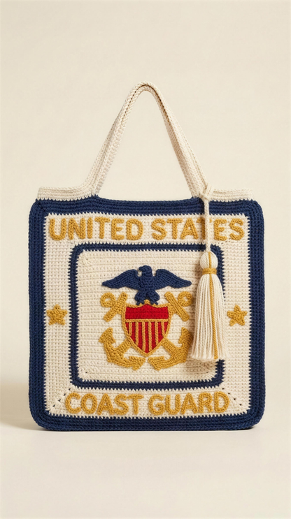 Military Branch Crochet Bags