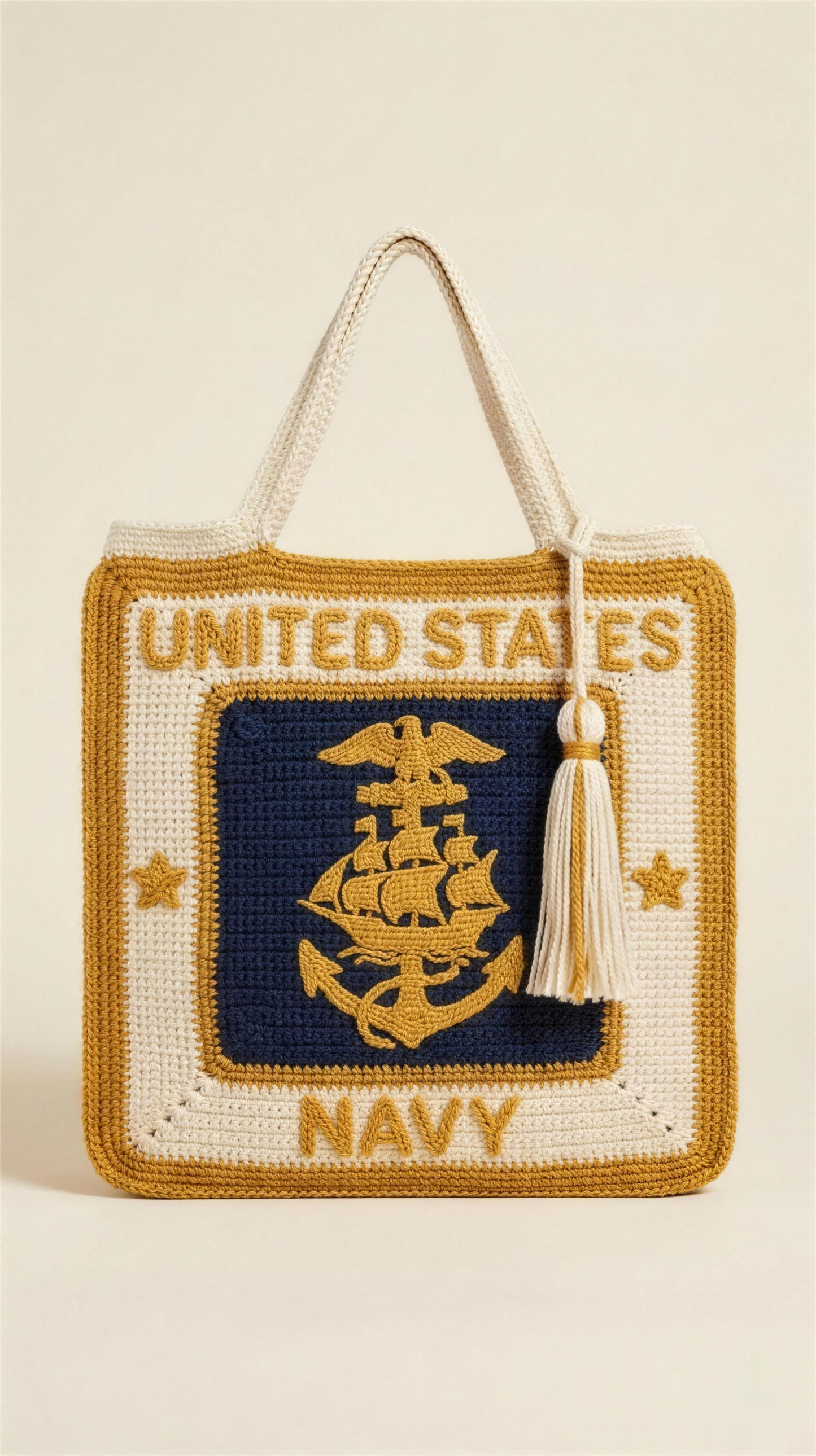Military Branch Crochet Bags